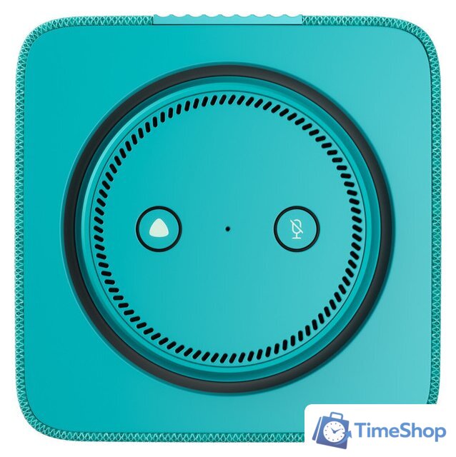 Умная колонка Яндекс Станция Макс (с хабом умного дома Zigbee, бирюзовый) - Изображение №2 — Интернет-магазин Time-Shop