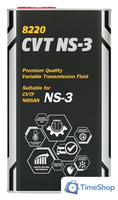 Трансмиссионное масло Mannol CVT NS-3 4л - Изображение №1 — Интернет-магазин Time-Shop
