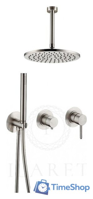 Душевая система  Filarete Roun FL1032 (никель) - Изображение №1 — Интернет-магазин Time-Shop