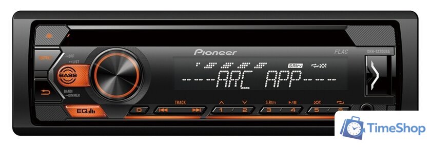 USB-магнитола Pioneer MVH-S120UBA - Изображение №1 — Интернет-магазин Time-Shop