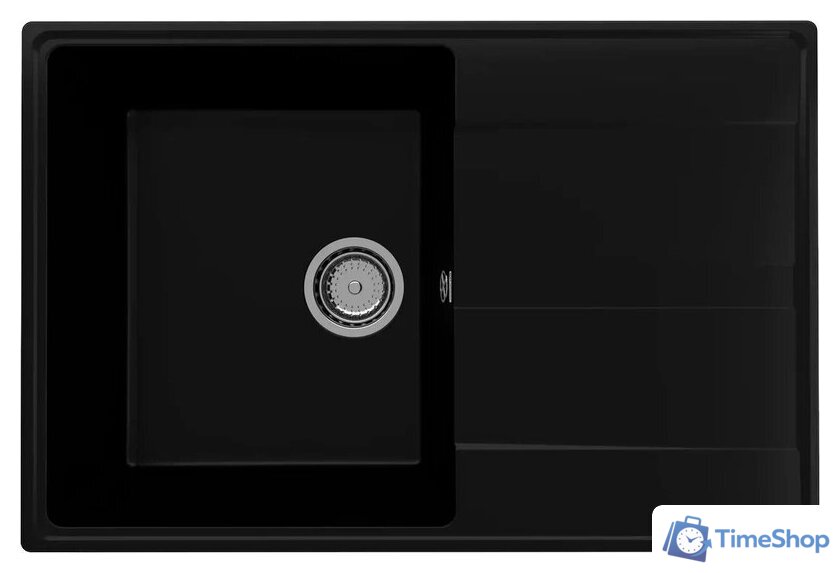 Кухонная мойка Ulgran Quartz Prima 750-07 (уголь) - Изображение №1 — Интернет-магазин Time-Shop