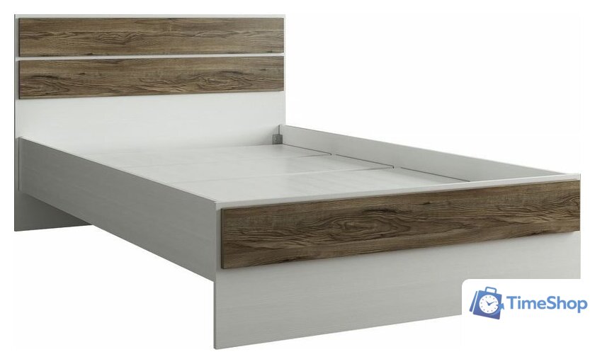 Кровать Евва Венеция ВН-1400 (бодега белый/ясень орландо) - Изображение №2 — Интернет-магазин Time-Shop