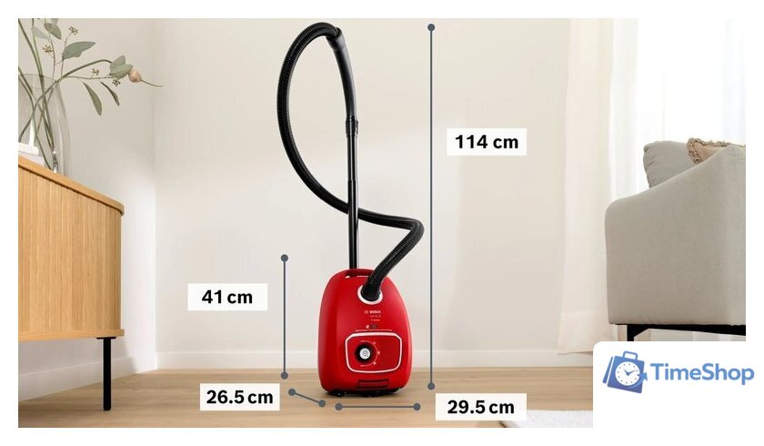 Пылесос Bosch Serie 4 ProAnimal BGL41PET2H - Изображение №8 — Интернет-магазин Time-Shop