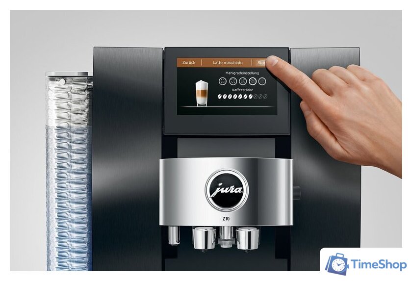 Кофемашина JURA Z10 Signature Line Dark Inox 15368 - Изображение №8 — Интернет-магазин Time-Shop