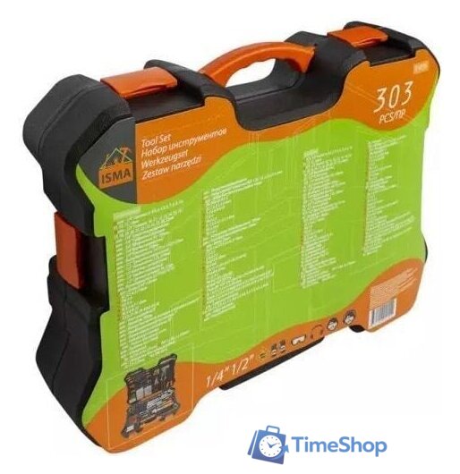 Набор домашнего мастера ISMA 53034 (303 предмета) - Изображение №4 — Интернет-магазин Time-Shop