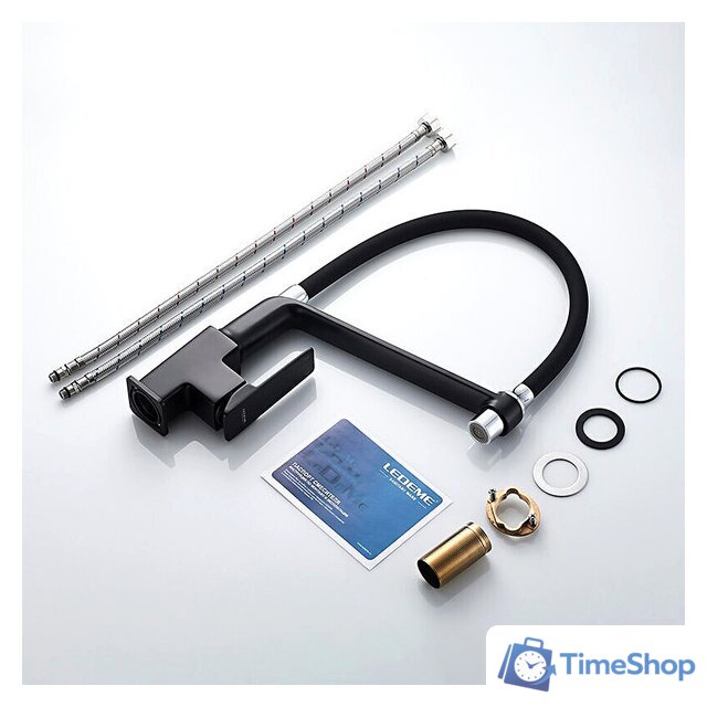 Смеситель Ledeme L4078B-2 - Изображение №8 — Интернет-магазин Time-Shop