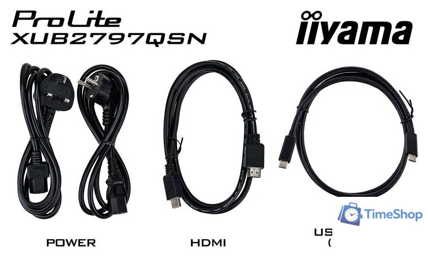 Монитор iiyama ProLite XUB2797QSN-W1 - Изображение №13 — Интернет-магазин Time-Shop