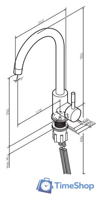 Смеситель AM.PM X-Joy S F85B07122 - Изображение №11 — Интернет-магазин Time-Shop