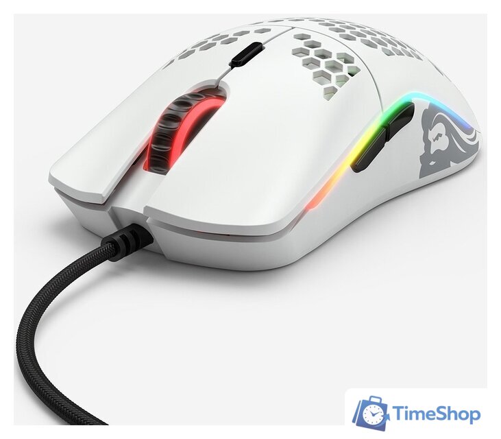 Игровая мышь Glorious Model O Minus (матовый белый) - Изображение №4 — Интернет-магазин Time-Shop