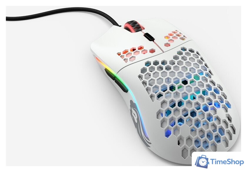Игровая мышь Glorious Model O Minus (матовый белый) - Изображение №2 — Интернет-магазин Time-Shop