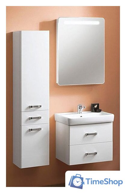  Акватон Америна 60 L Шкаф с зеркалом левый [1.A135.3.02A.M01.L] - Изображение №2 — Интернет-магазин Time-Shop