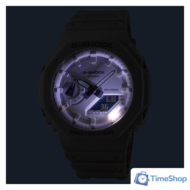 Наручные часы Casio GA-2100-7A7 - Изображение №6 — Интернет-магазин Time-Shop