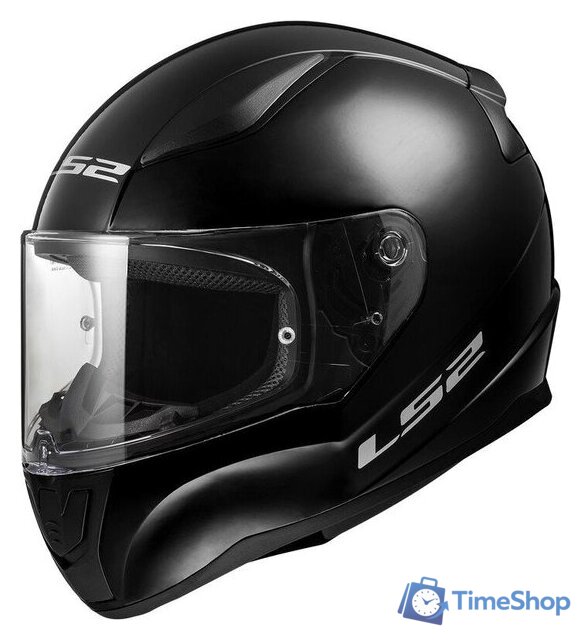 Мотошлем LS2 FF353 Rapid 2 Solid (M, черный) - Изображение №5 — Интернет-магазин Time-Shop