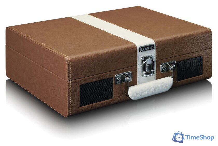 Виниловый проигрыватель Lenco TT-120 (коричневый/белый) - Изображение №4 — Интернет-магазин Time-Shop