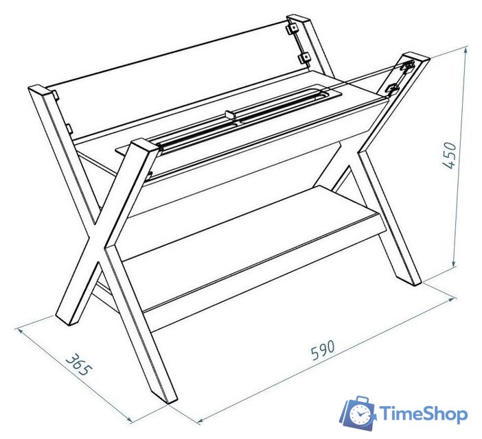 Биокамин Firelight BFP/F-45 X - Изображение №5 — Интернет-магазин Time-Shop