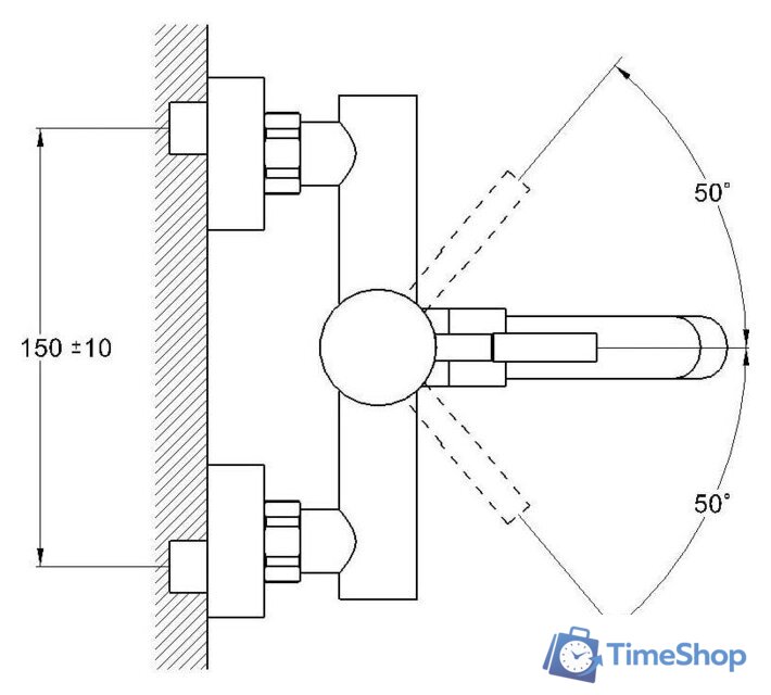 Смеситель G.Lauf ZAP3-A090 - Изображение №3 — Интернет-магазин Time-Shop