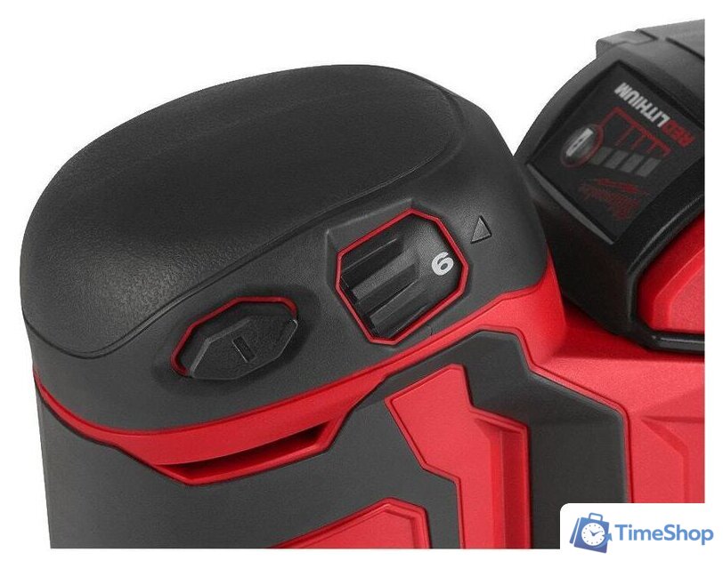 Эксцентриковая шлифмашина Milwaukee M18 BOS125-502B 4933464229 (с 2-мя АКБ, сумка) - Изображение №4 — Интернет-магазин Time-Shop