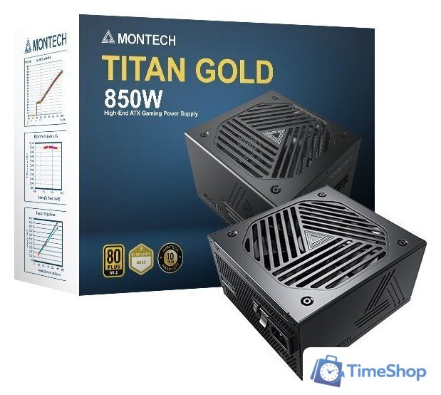 Блок питания Montech Titan Gold 850W - Изображение №8 — Интернет-магазин Time-Shop
