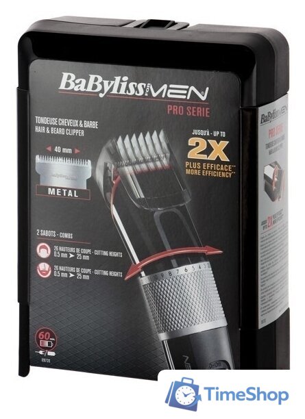 Триммер для бороды и усов BaByliss E972E - Изображение №13 — Интернет-магазин Time-Shop