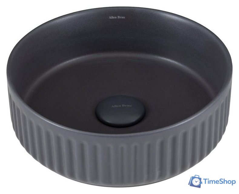 Умывальник Allen Brau Fantasy Line 36 4.11032.AN антрацит - Изображение №1 — Интернет-магазин Time-Shop