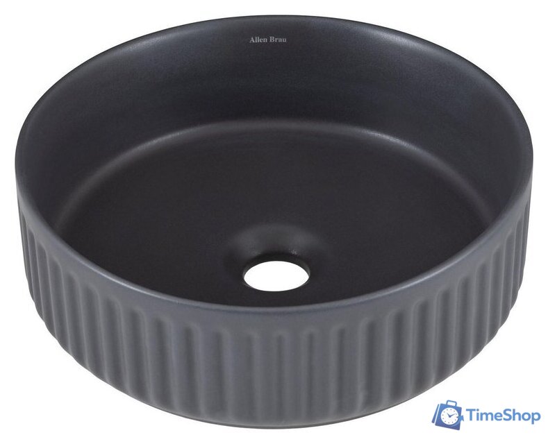 Умывальник Allen Brau Fantasy Line 36 4.11032.AN антрацит - Изображение №12 — Интернет-магазин Time-Shop