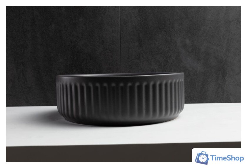 Умывальник Allen Brau Fantasy Line 36 4.11032.AN антрацит - Изображение №4 — Интернет-магазин Time-Shop