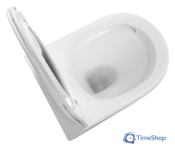 Унитаз подвесной Briz Prato PR-2381A - Изображение №3 — Интернет-магазин Time-Shop