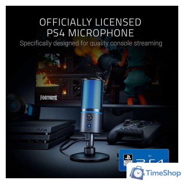 Проводной микрофон Razer Seiren X PS4 - Изображение №4 — Интернет-магазин Time-Shop
