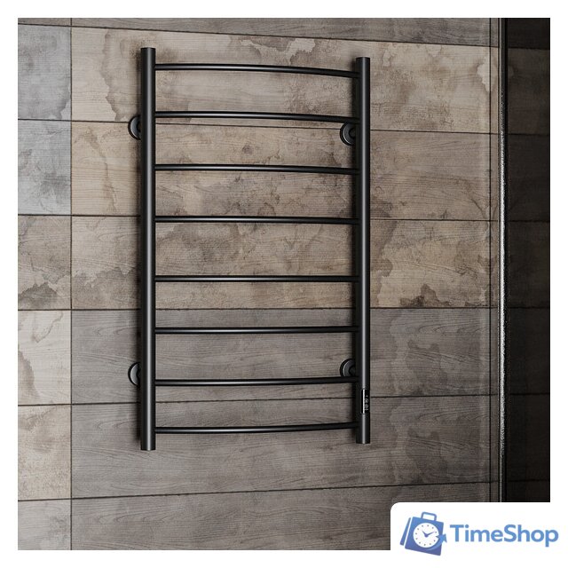 Полотенцесушитель Roxen Santi BK-109AW-8T 11030-5385B (черный) - Изображение №3 — Интернет-магазин Time-Shop