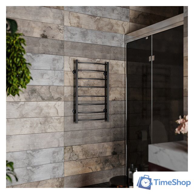 Полотенцесушитель Roxen Santi BK-109AW-8T 11030-5385B (черный) - Изображение №5 — Интернет-магазин Time-Shop