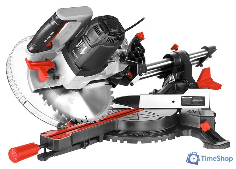 Торцовочная пила Зубр ЗПТ-255-1800 ПЛ - Изображение №4 — Интернет-магазин Time-Shop