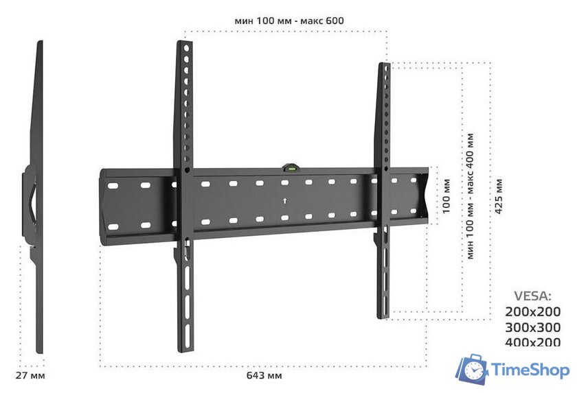 Кронштейн для телевизора Harper TVX-7 - Изображение №6 — Интернет-магазин Time-Shop