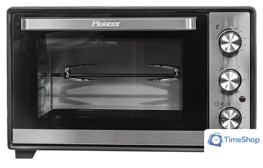 Мини-печь Pioneer MO5015G Black - Изображение №8 — Интернет-магазин Time-Shop