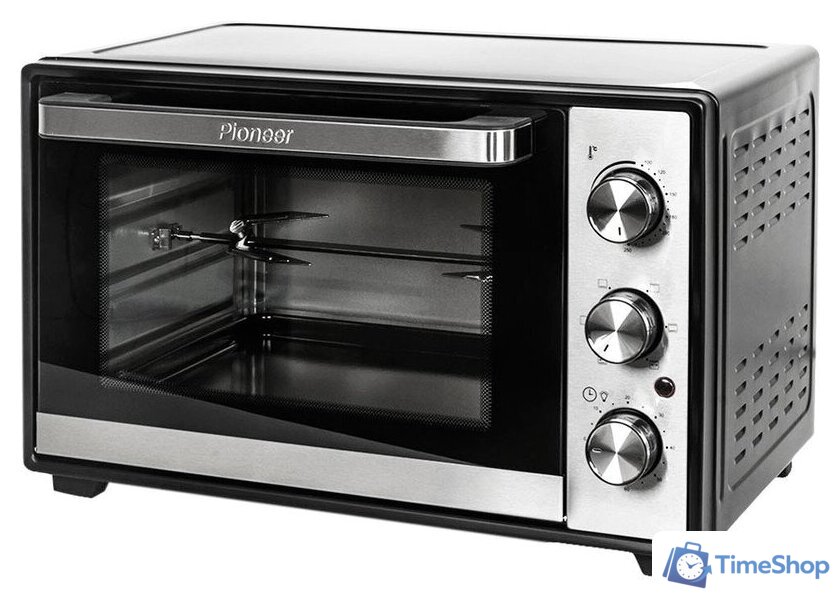 Мини-печь Pioneer MO5015G Black - Изображение №1 — Интернет-магазин Time-Shop