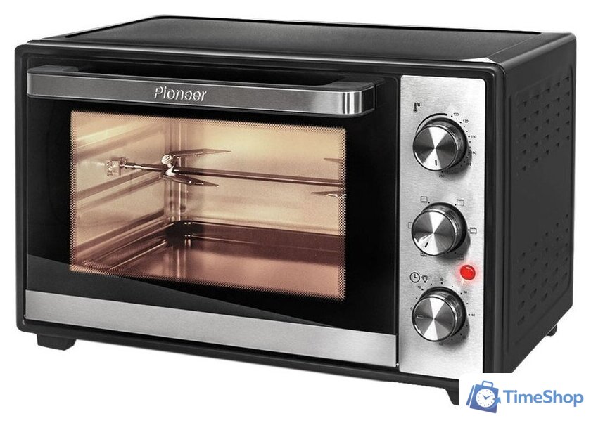 Мини-печь Pioneer MO5015G Black - Изображение №10 — Интернет-магазин Time-Shop