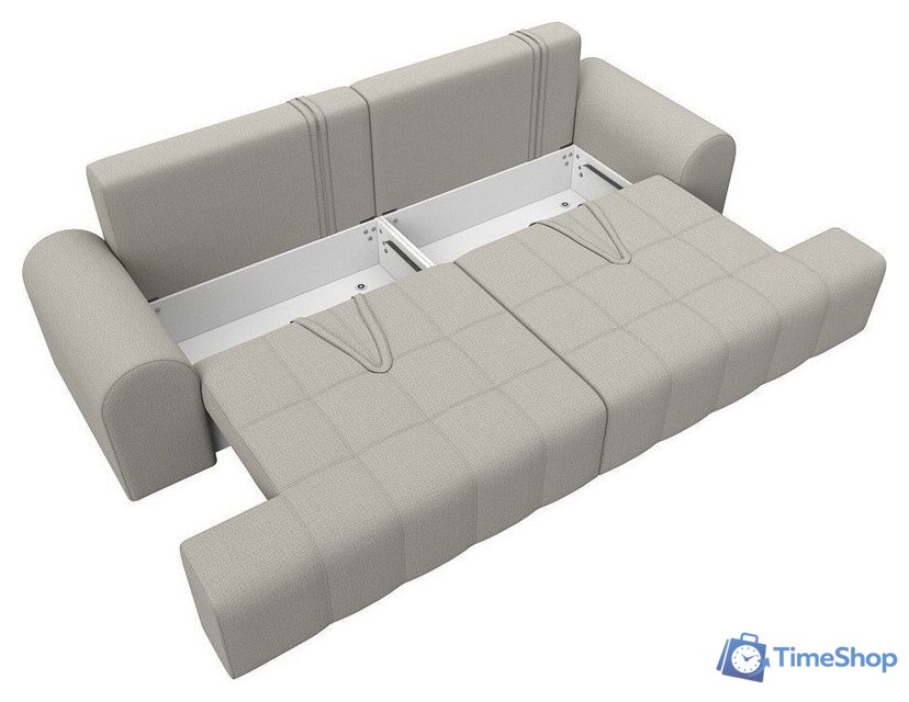 Диван Лига диванов Лига-080 131109 (рогожка амур 02 бежевый) - Изображение №8 — Интернет-магазин Time-Shop