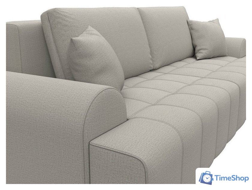 Диван Лига диванов Лига-080 131109 (рогожка амур 02 бежевый) - Изображение №4 — Интернет-магазин Time-Shop