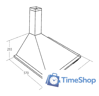 Кухонная вытяжка Akpo Elegant Turbo 50 WK-5 (белый) - Изображение №6 — Интернет-магазин Time-Shop