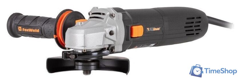 Угловая шлифмашина FoxWeld AG 125/1500 E - Изображение №1 — Интернет-магазин Time-Shop