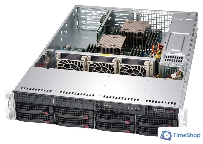 Корпус Supermicro SuperChassis CSE-825TQC-R1K03LPB 800/1000W - Изображение №1 — Интернет-магазин Time-Shop