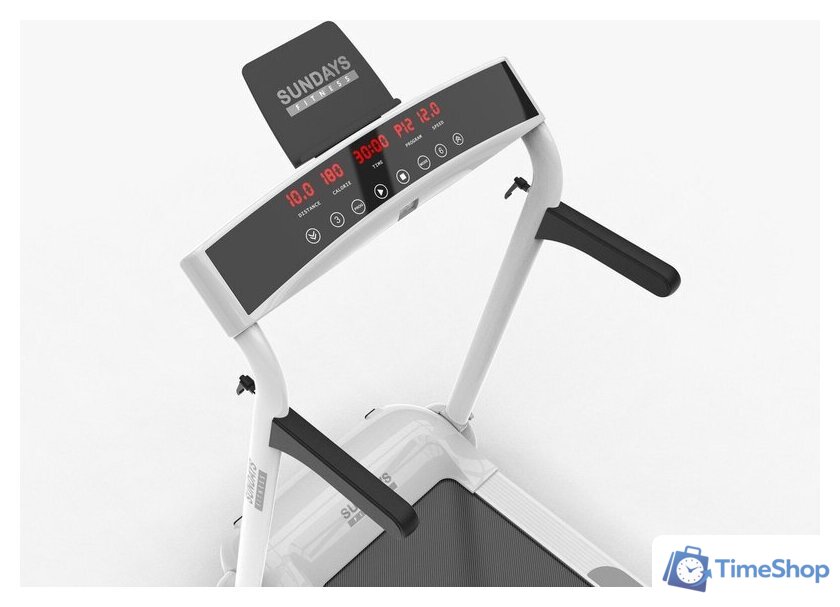 Электрическая беговая дорожка Sundays Middle Line S02 (белый) - Изображение №13 — Интернет-магазин Time-Shop