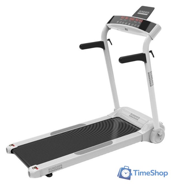 Электрическая беговая дорожка Sundays Middle Line S02 (белый) - Изображение №6 — Интернет-магазин Time-Shop