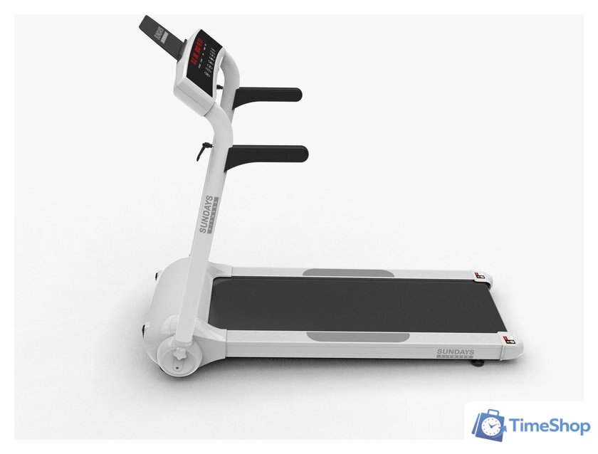 Электрическая беговая дорожка Sundays Middle Line S02 (белый) - Изображение №12 — Интернет-магазин Time-Shop