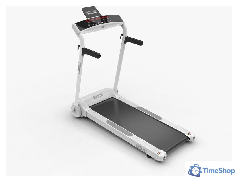 Электрическая беговая дорожка Sundays Middle Line S02 (белый) - Изображение №17 — Интернет-магазин Time-Shop