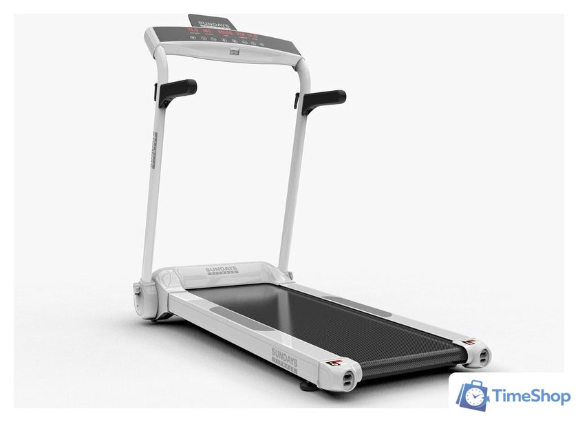 Электрическая беговая дорожка Sundays Middle Line S02 (белый) - Изображение №16 — Интернет-магазин Time-Shop