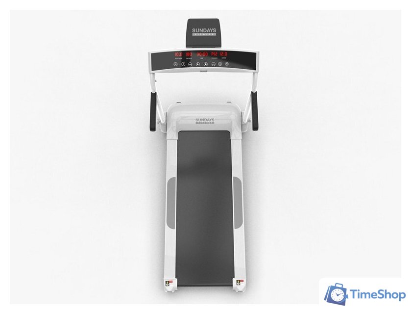 Электрическая беговая дорожка Sundays Middle Line S02 (белый) - Изображение №15 — Интернет-магазин Time-Shop