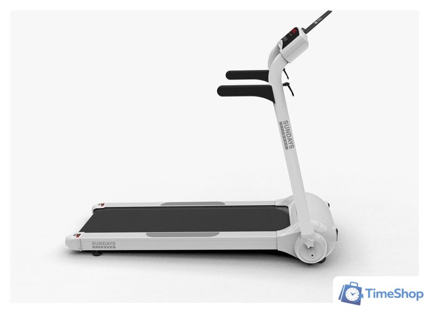 Электрическая беговая дорожка Sundays Middle Line S02 (белый) - Изображение №8 — Интернет-магазин Time-Shop