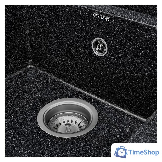 Кухонная мойка Gerhans C10 (черный) - Изображение №5 — Интернет-магазин Time-Shop