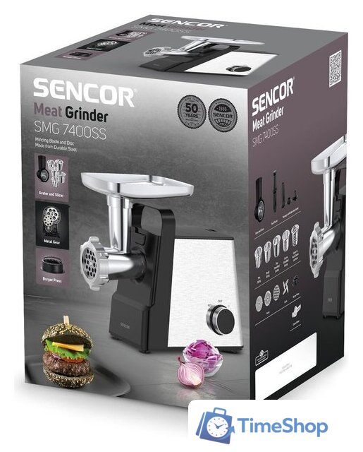 Мясорубка Sencor SMG 7400SS - Изображение №20 — Интернет-магазин Time-Shop