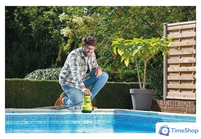 Дренажный насос Ryobi RY18SPA-0 5133005778 (без АКБ) - Изображение №8 — Интернет-магазин Time-Shop